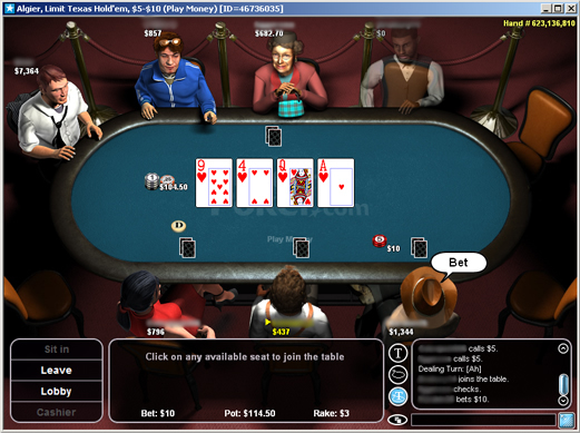 online poker rooms