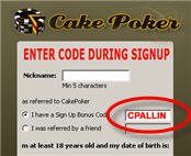 Enter Bonus Code Step Three